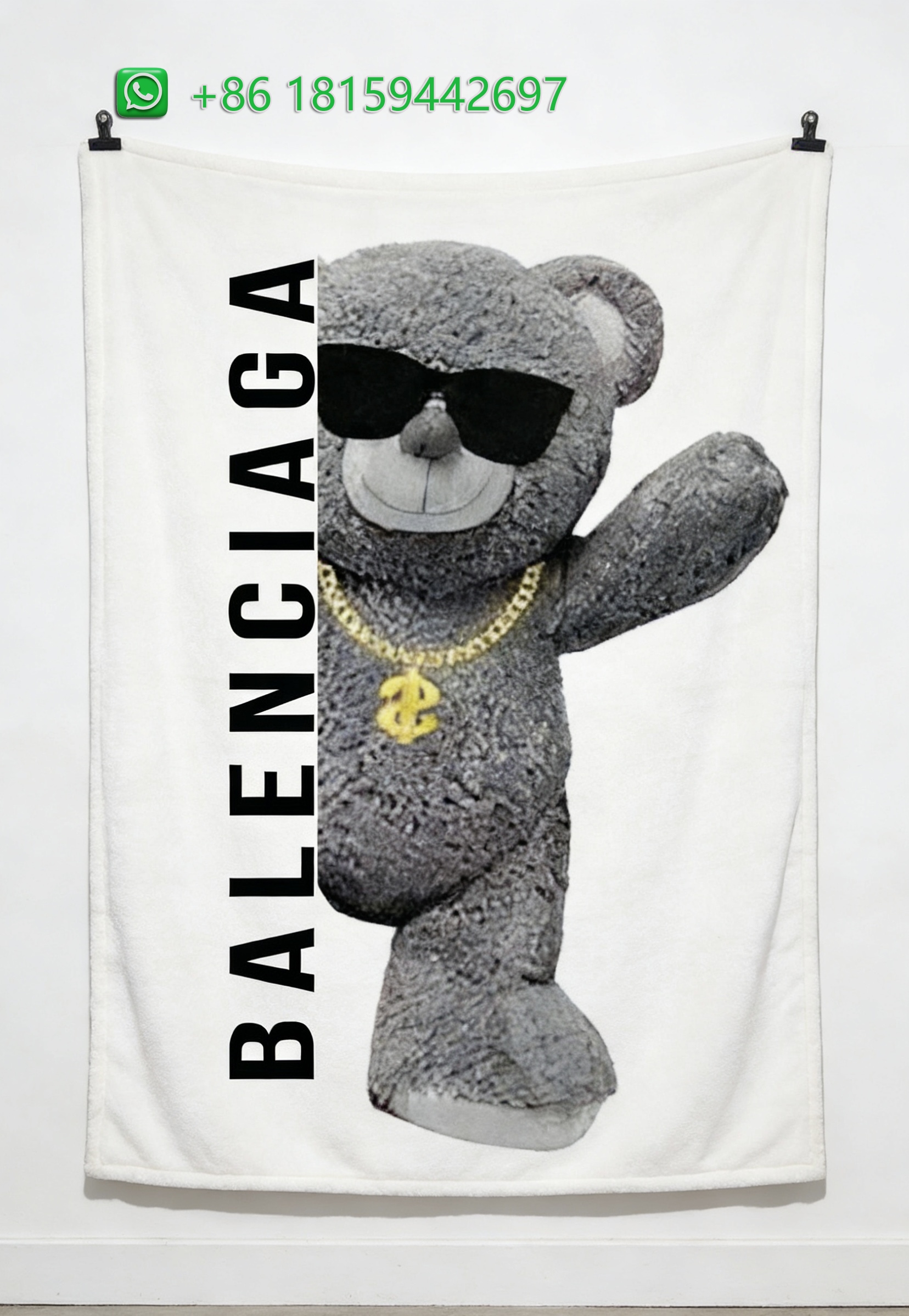 Balenciaga Throw Blankets